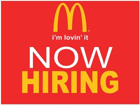 mc donalds hiring near me|me mcdonald' s hiring near.